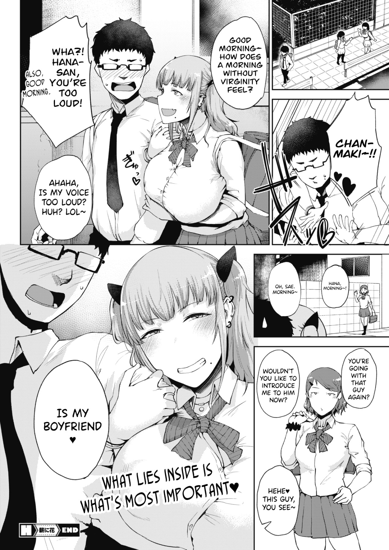 Hentai Manga Comic-A Gal And a Geek-Read-24